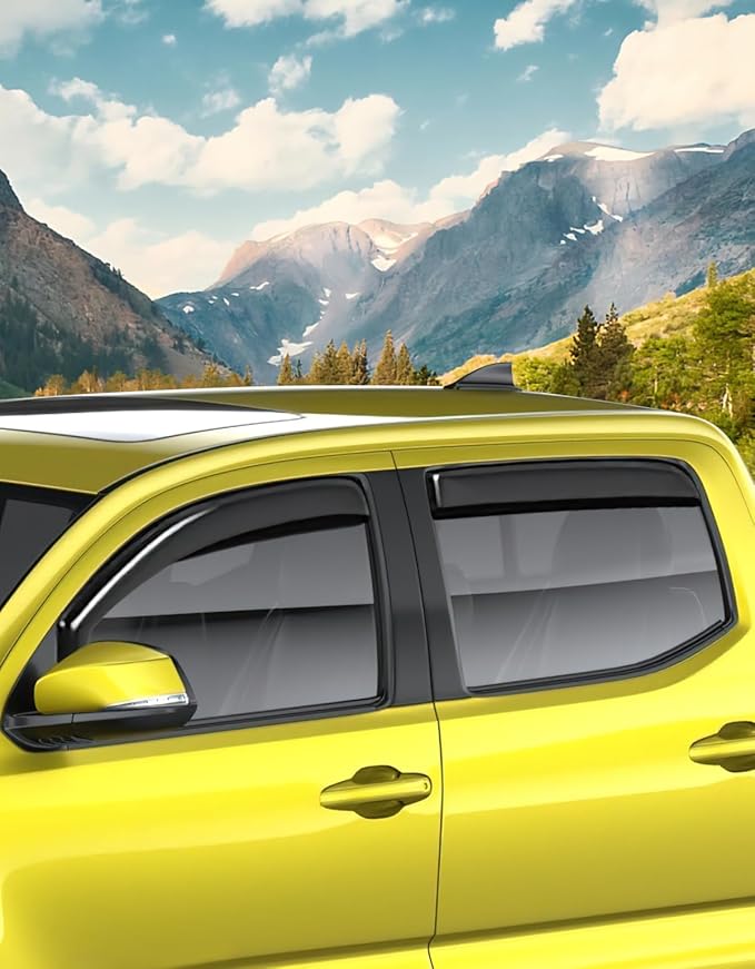 in-Channel Window Rain Guards Fit