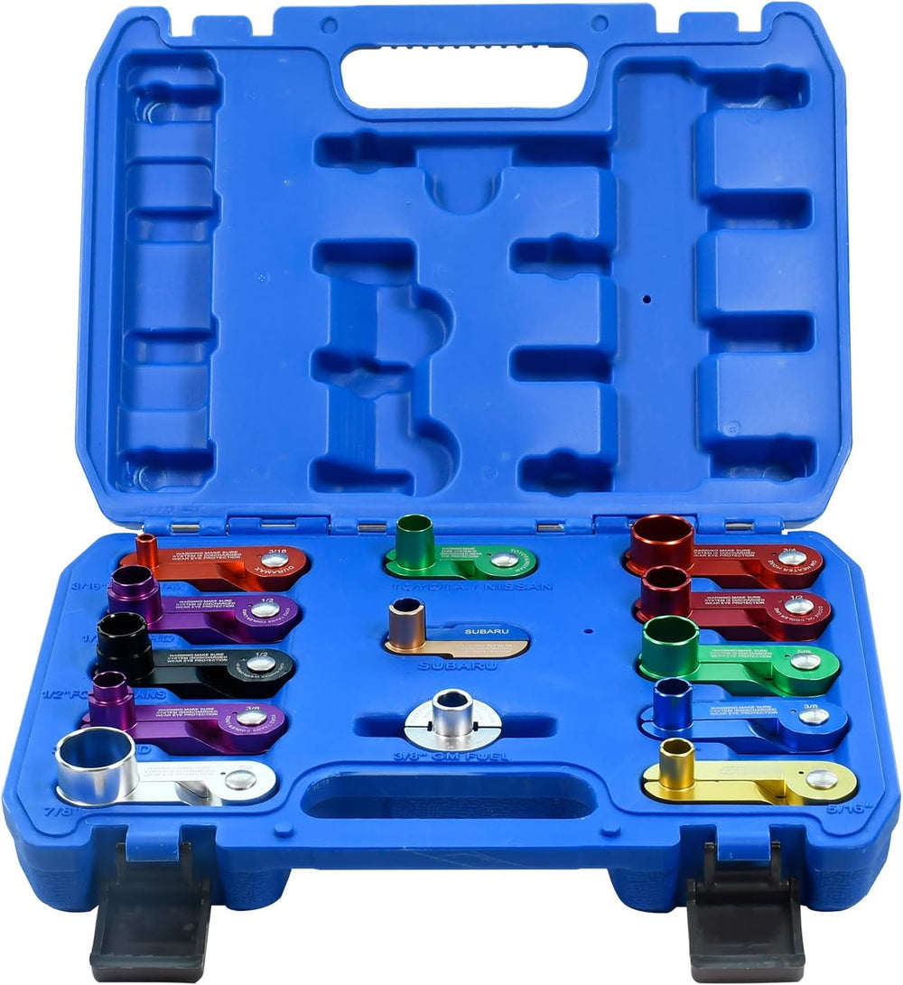 13 Piece Aluminum Spring Disconnect Set, Fuel AC Line Disconnect Kit