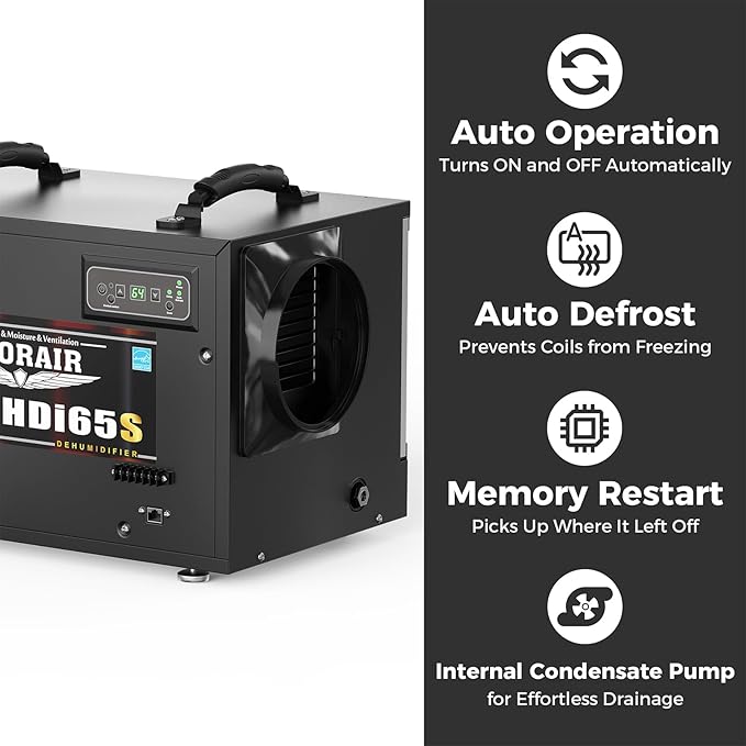 ALORAIR 120 PPD Commercial Dehumidifiers