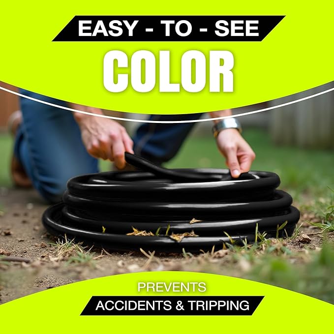 100ft Outdoor/Indoor Extension Cord 10/3 Gauge Ultra Heavy Duty 3 Prong SJTW