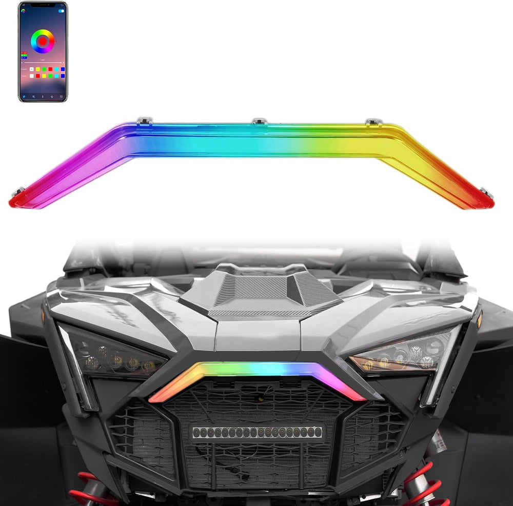 A & UTV PRO Fang Accent Chasing Color Light with RGB for 2020-2024 RZR PR...