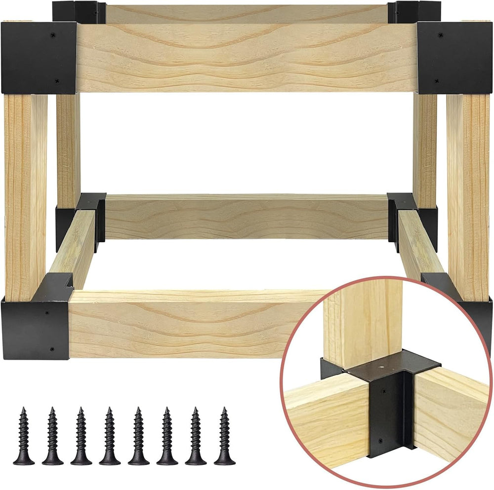 Workbench Bracket Kit, Heavy Duty Steel Workbench Kit for 2x4 (Actual 1.5&quo...