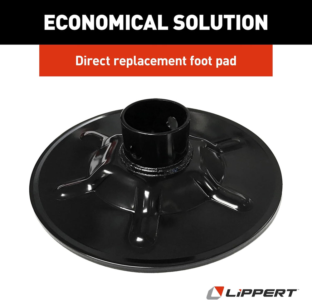 Lippert Components Hall Effect Ground Control 3.0 Replacement Rear Jack Foot ...