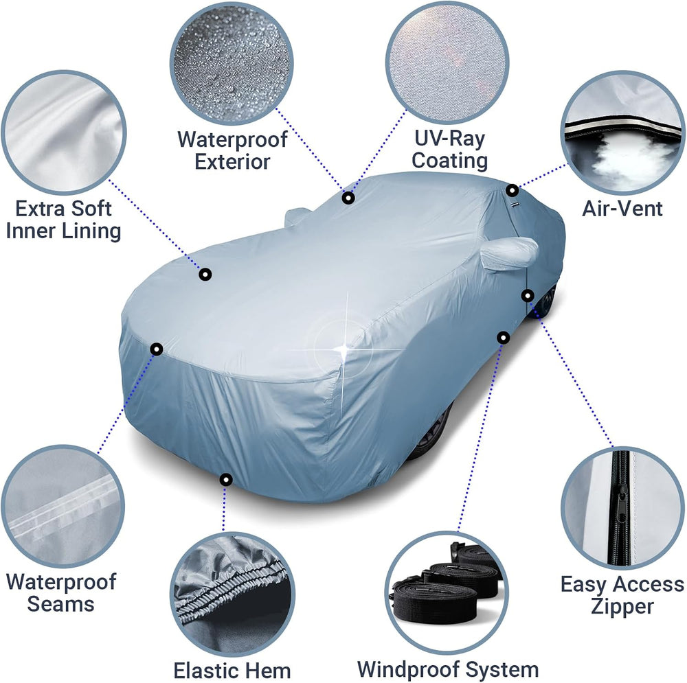 iCarCover Custom Fit [1990-2001 Acura Integra Coupe] Premium Car Cover