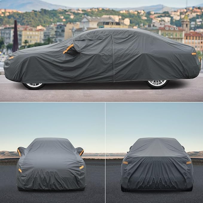 Premium Car Cover Custom Fit GMC Yukon, not fit Yukon XL, 16 Layers Heavy Duty