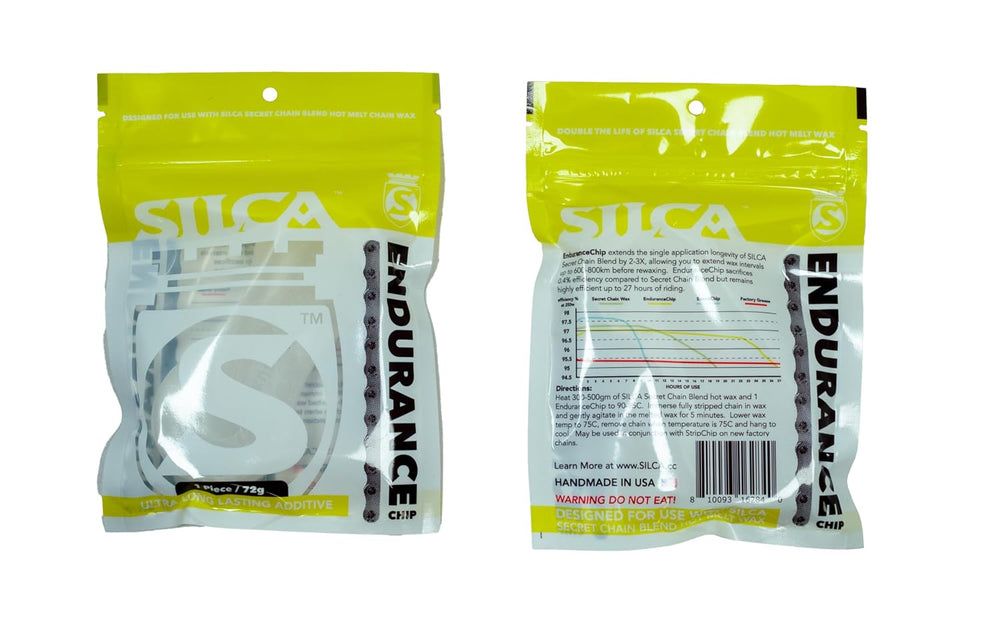 SILCA Endurance Chip | Hot Melt Wax Additive | Bike Chain Doping for Any Hot ...