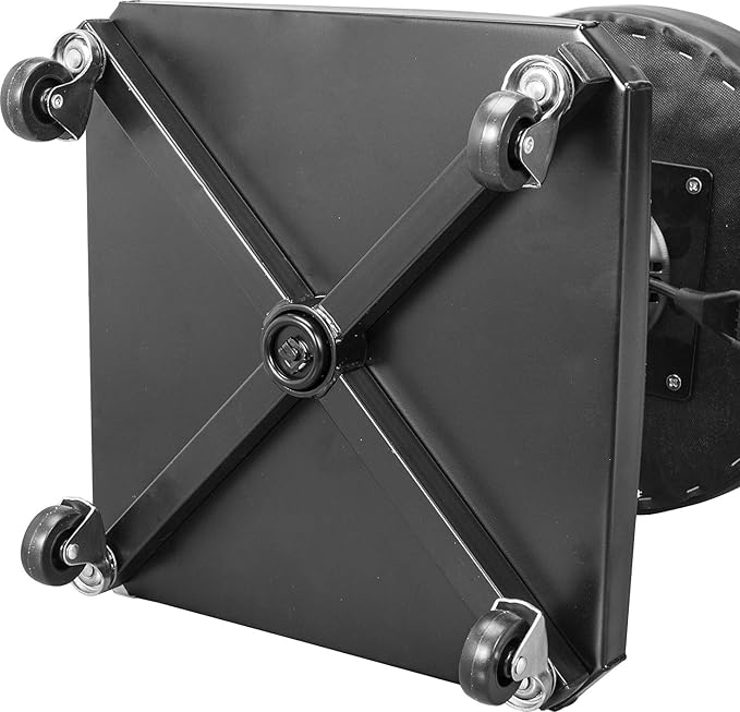 Torin ATR6350B Rolling Pneumatic Creeper Garage/Shop Seat: Padded Adjustable