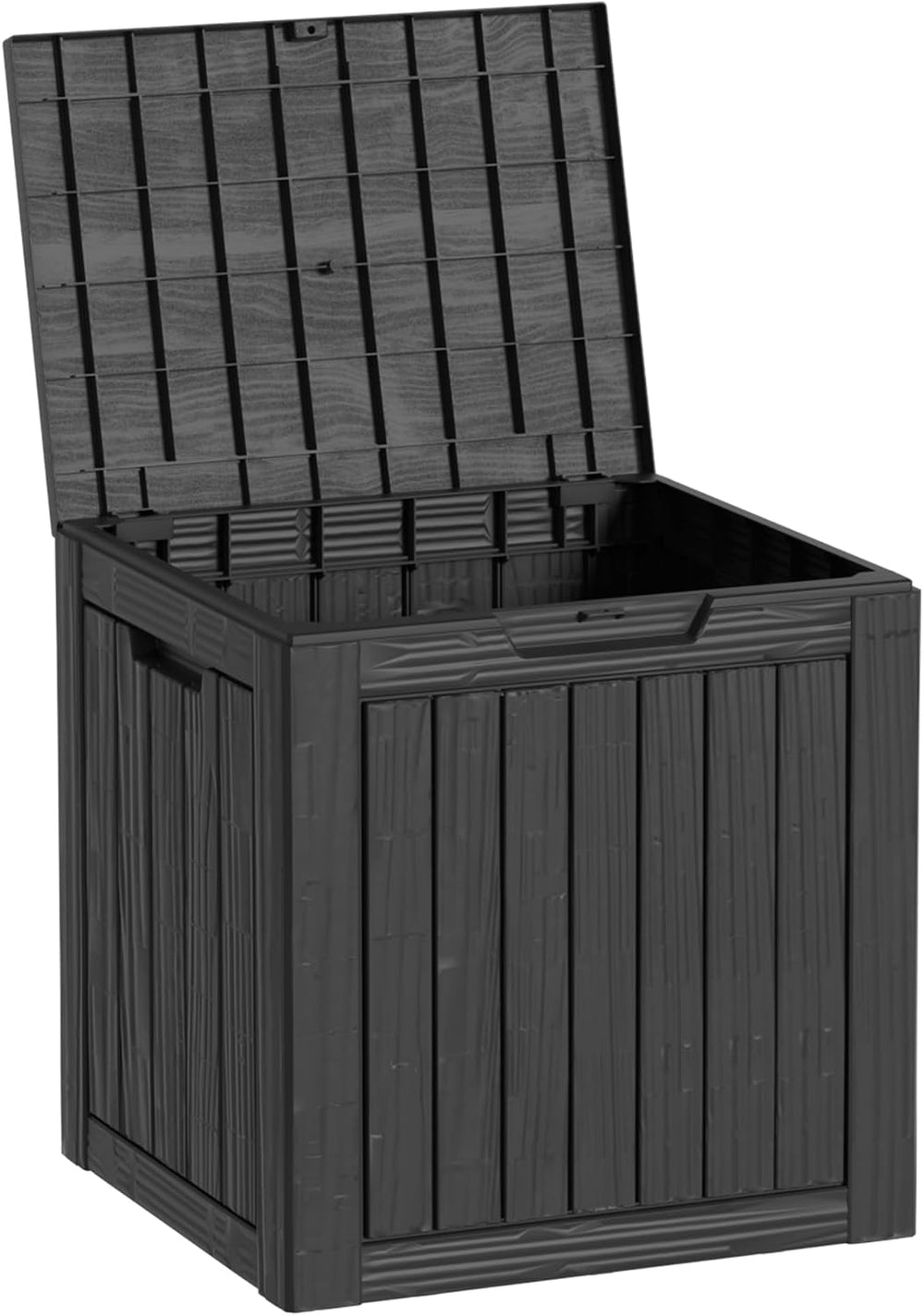 TARKARI 35 Gallon Outdoor Storage Box Waterproof, Resin Deck Boxes with Locka...