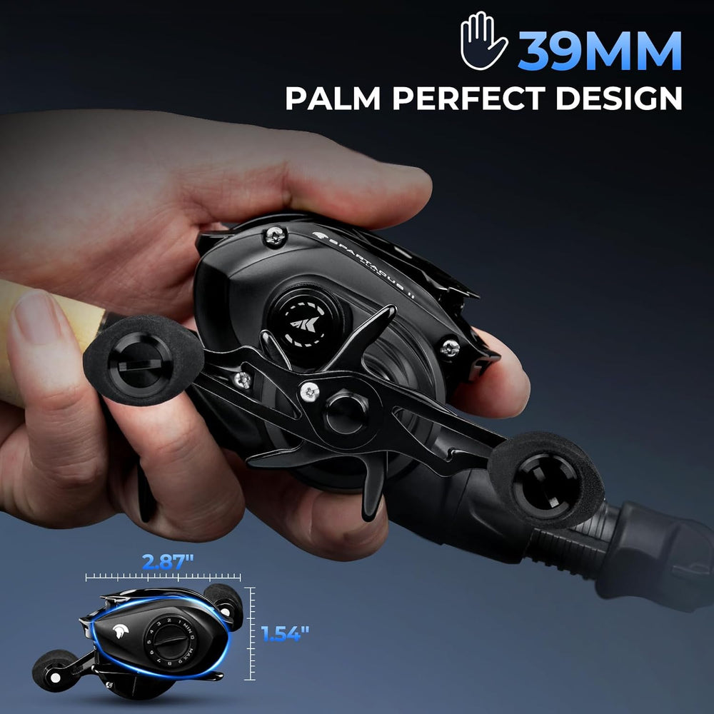 KastKing Spartacus II Plus Baitcasting Fishing Reels with 8.0:1 Gear Ratio