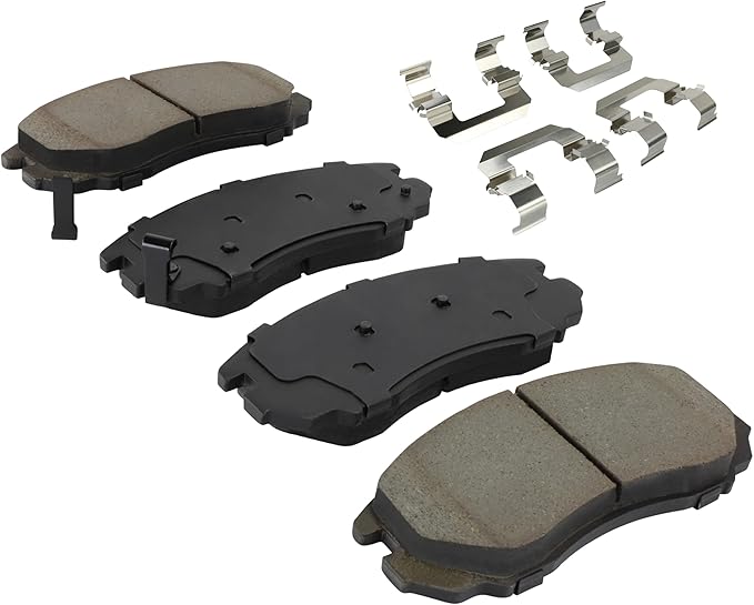 Premium Ceramic Front Brake Pads Compatible