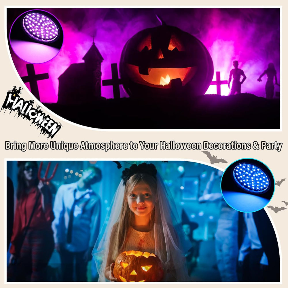 Telbum Rechargeable Strobe Lights for Parties Wireless LED Halloween Strobe L...