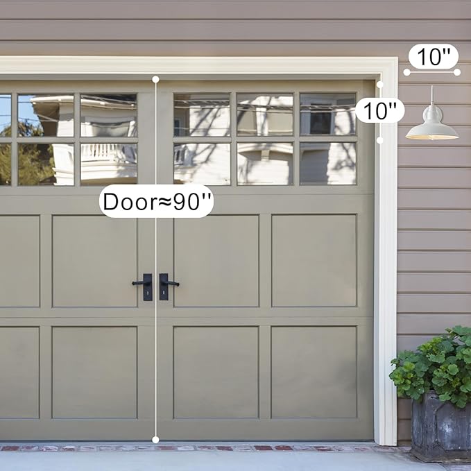 10'' Diameter Outdoor Gooseneck Barn Light Fixture