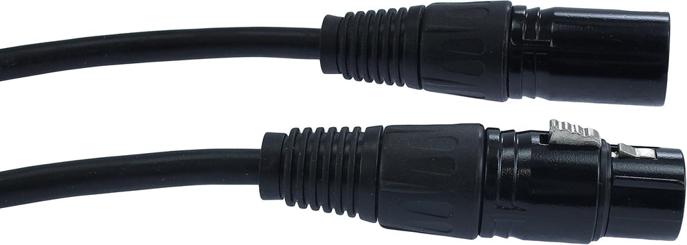 10 Pack 25 Foot 3 Pin XLR Mic Cable with Male to Female Connectors Microphone...