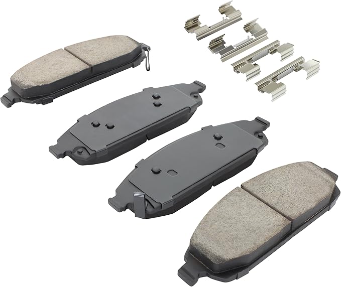 Premium Ceramic Front Brake Pads Compatible
