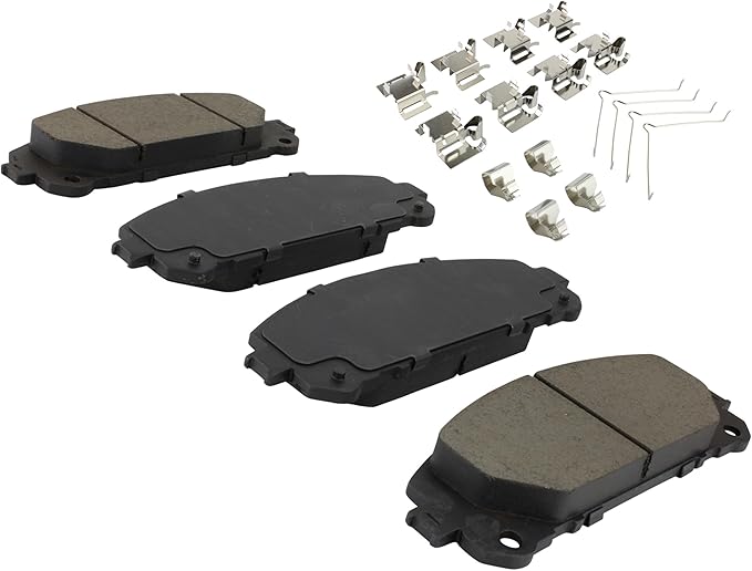 Premium Ceramic Front Brake Pads Compatible