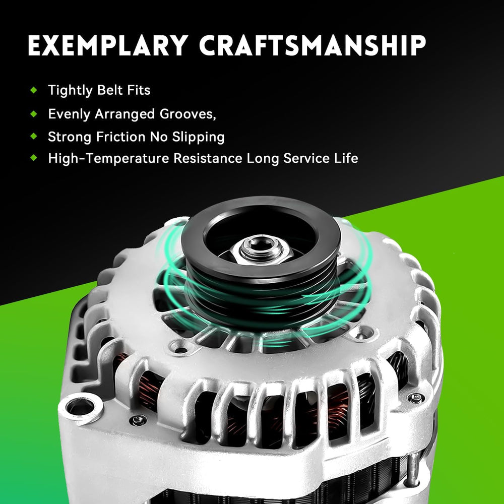 8301N Alternator 160Amp High Output Compatible with 2007-2014 GMC Yukon, Sier...