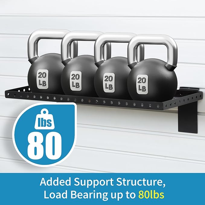 Slatwall Shelves 24x10 Inch, Slatwall Accessories