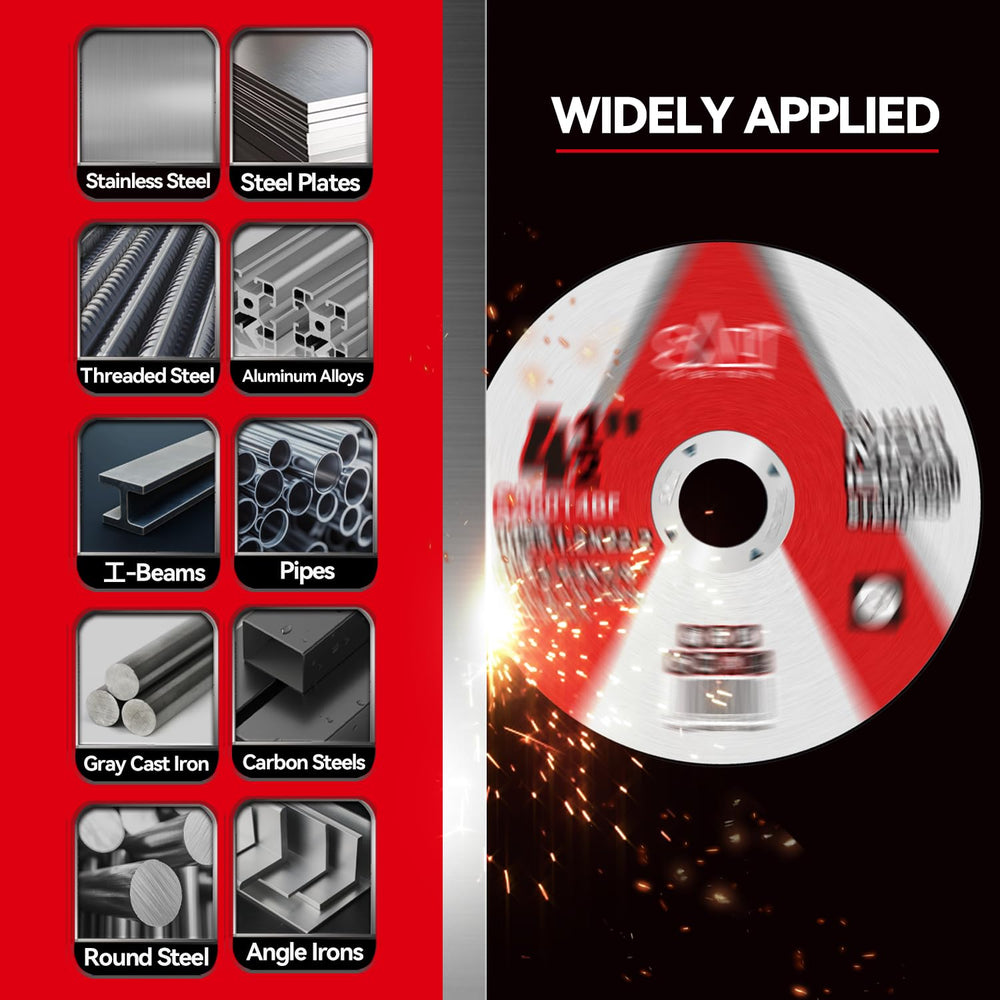 SALI 400 Pack 4-1/2 Inch Cut Off Wheels, Thin Cutting Discs .045" x 7/8&...