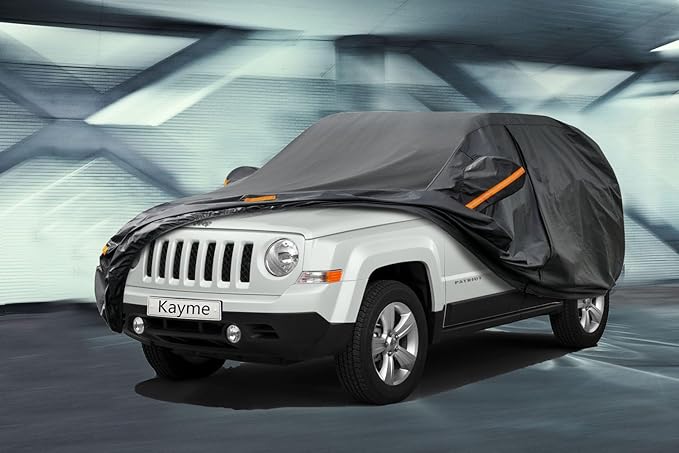 Kayme 7 Layers SUV Car Cover Custom Fit