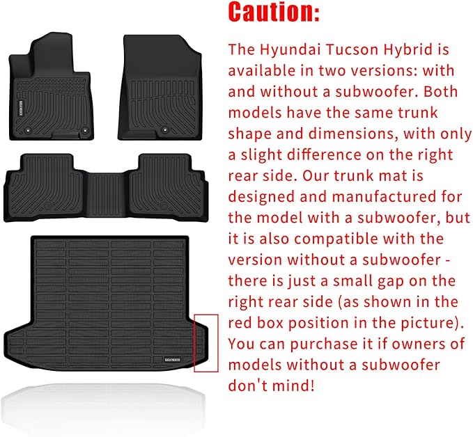 KELCSEECS® Floor Mats & Cargo Liner