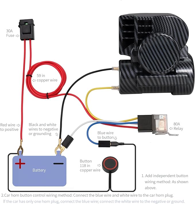 Train Horn Kit for Truck