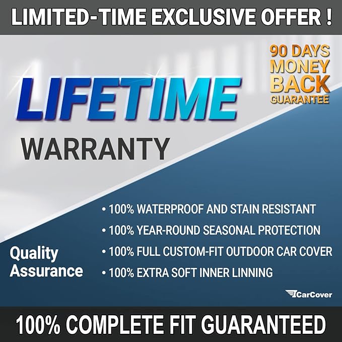 iCarCover Premium Car Cover for 1958 Chevy Del Ray Heavy Duty Waterproof All