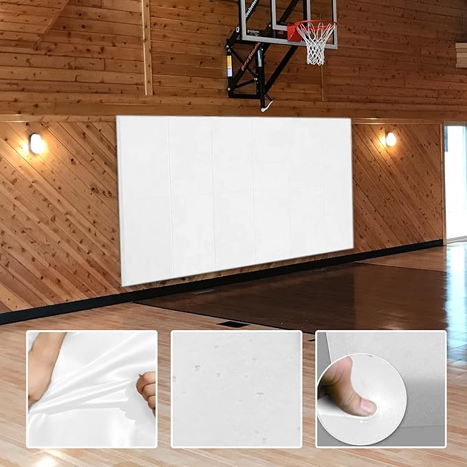 PROGOAL 2"/4" Thick Foam Protection Wall Pad，Gym Basketball-Court