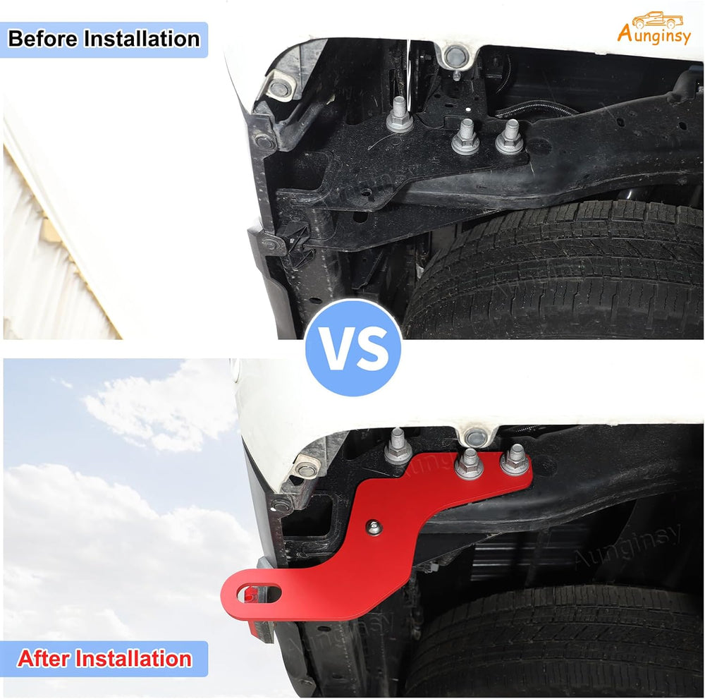Aunginsy 2PCS Rear Tow Hitch Receiver Hook Compatible with Toyota Tundra 2026...