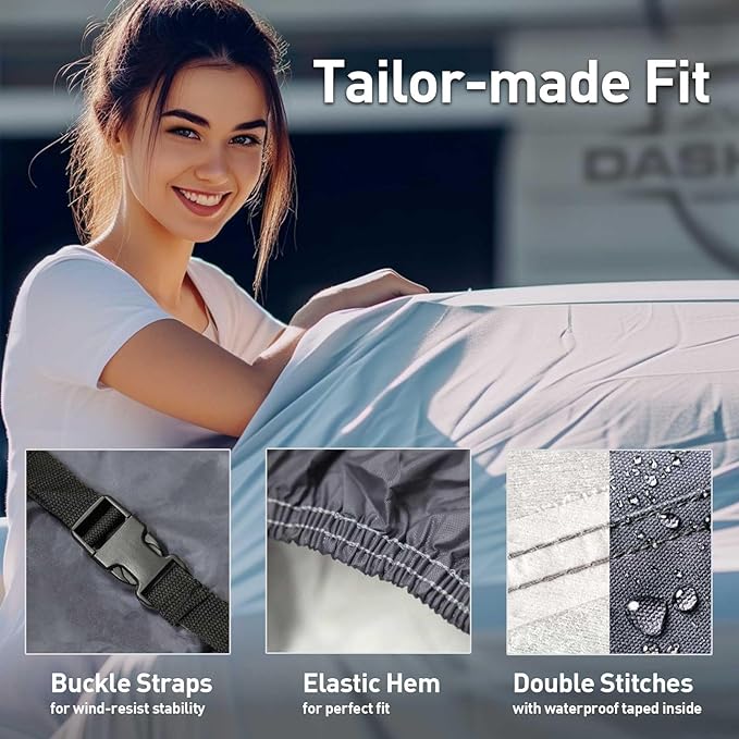 USCarCover Supreme All Weather Protection, Breathable Car Cover