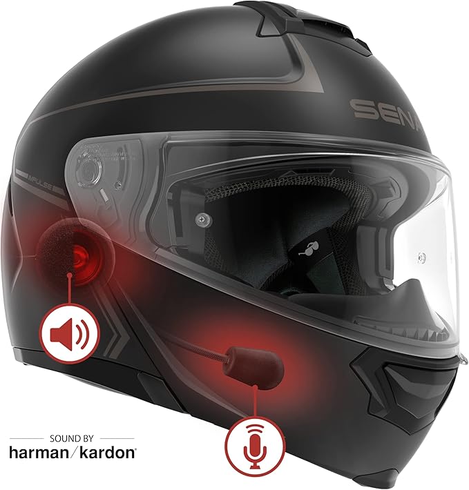 Sena Impulse Modular Motorcycle Smart Helmet