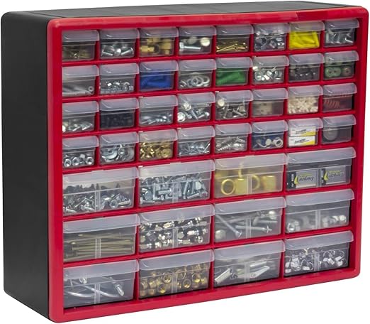 Akro-Mils 44-Drawer Plastic Drawer Storage Cabinet