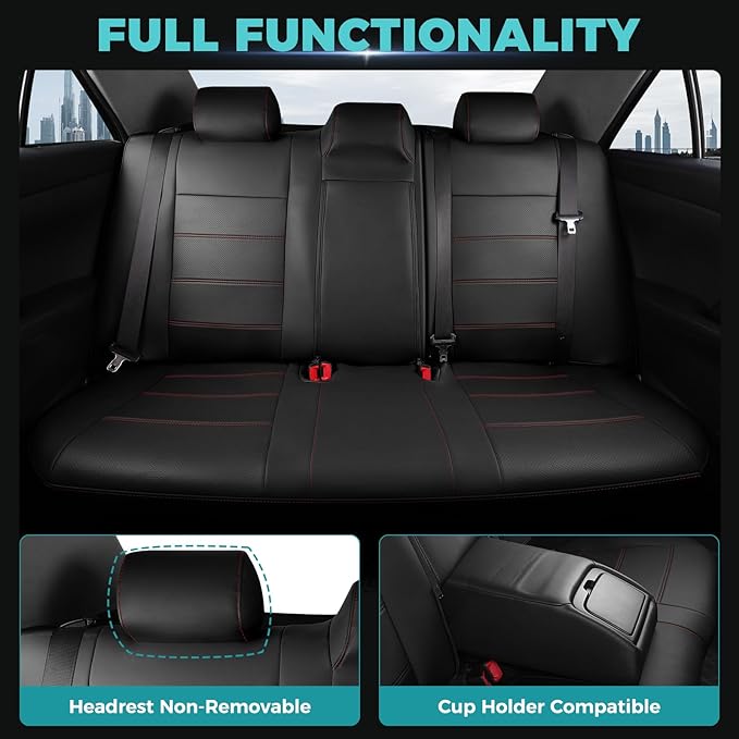 for Toyota Camry Seat Covers L LE XLE 2012 2013 2014 2015 2016 2017