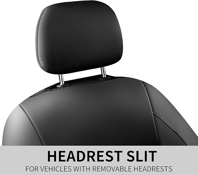Leather Car Seat Covers, Breathable and Waterproof Napa Leather Automotive Seat