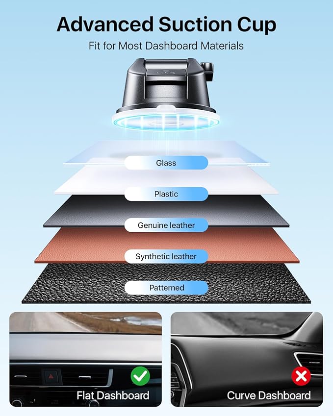 【True Military-Grade】andobil 3 in1 Magnetic Phone Holder
