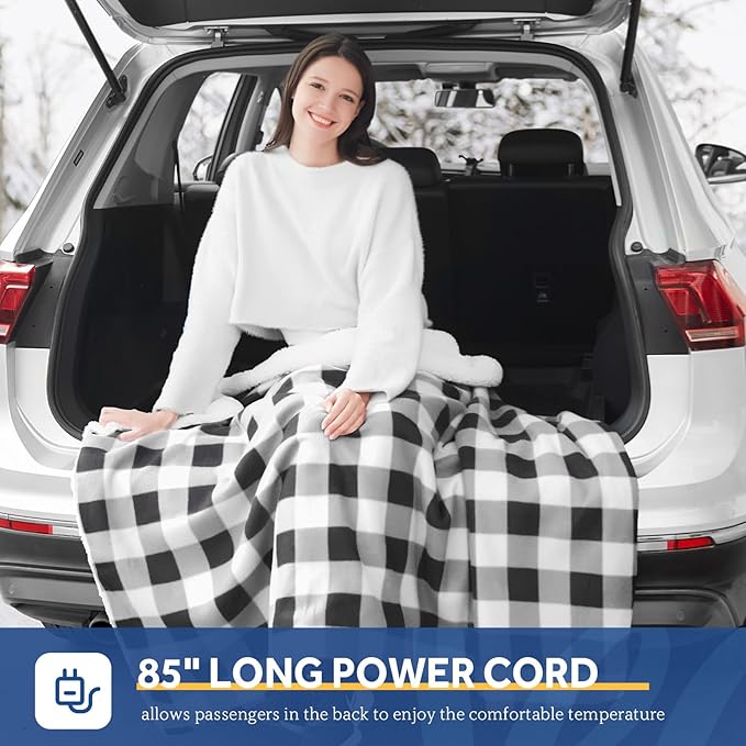 Sealy 12-Volt Heated Car Blanket