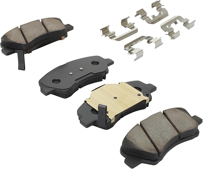 Premium Ceramic Front Brake Pads Compatible