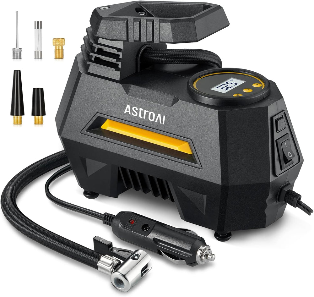 AstroAI AIRUN H1 Tire Inflator Portable Air Compressor,Fast Inflation Electri...