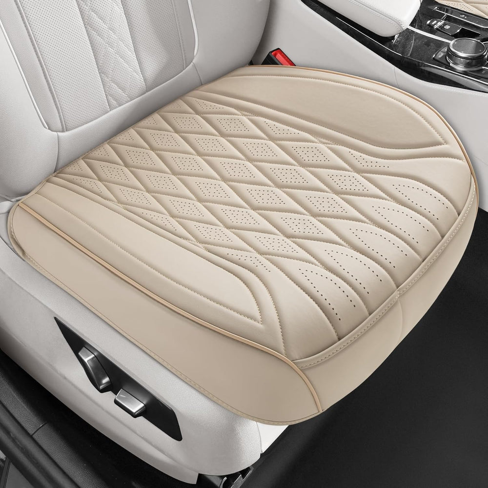 2 Pack Leather Front Car Seat Covers,Bottom Seat Covers for Cars