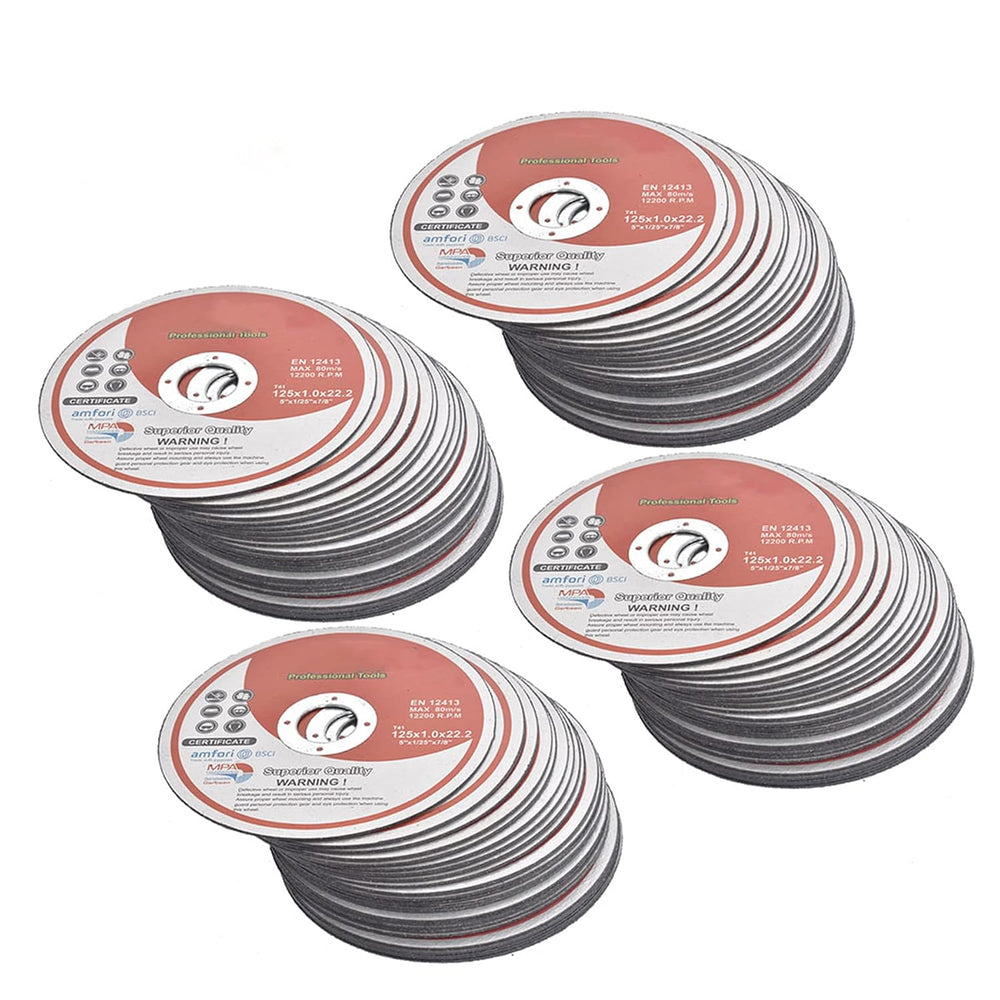 ALL-CARB 100 Pack 5 Inch x 0.040 Inch x 7/8 Inch Cutting Wheel