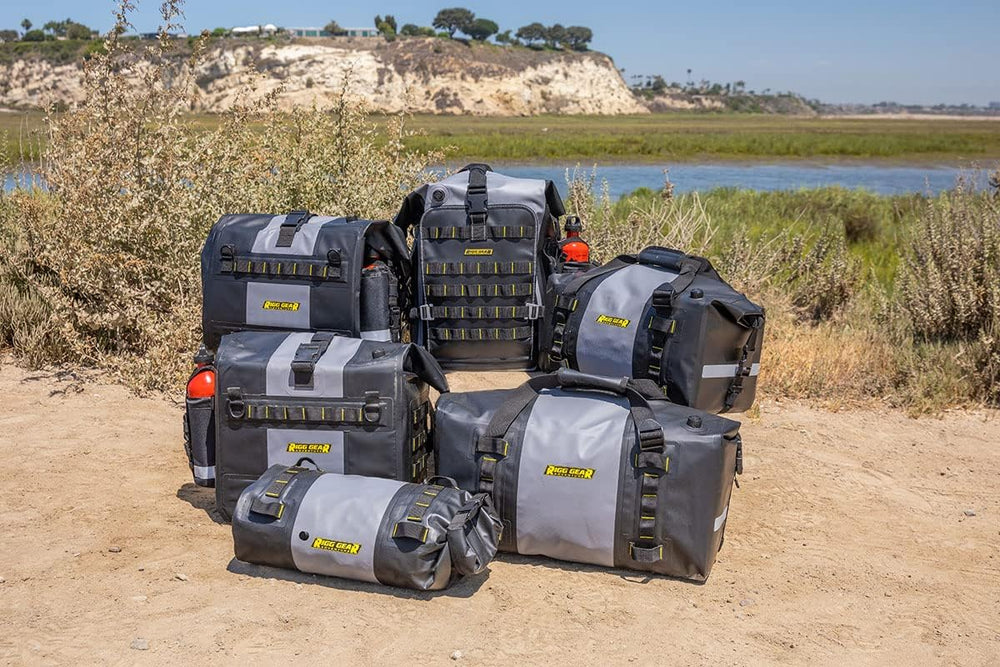 Nelson-Rigg Hurricane Waterproof Dry Roll Bag 10L, Roll Top, includes straps ...