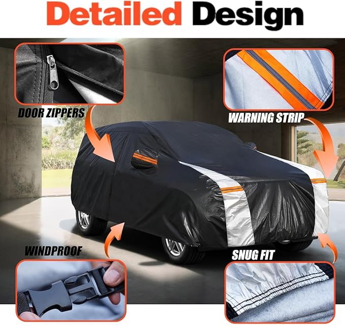 Cadillac CTS Car Cover 100% Waterproof All Weather, Gift