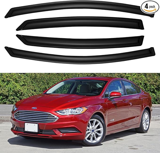 Window Visors Rain Guards for 2013 2014 2015 2016 2017 2018 2019 2020 Ford