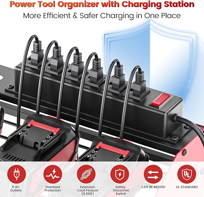 Power Tool Organizer Wall Mount