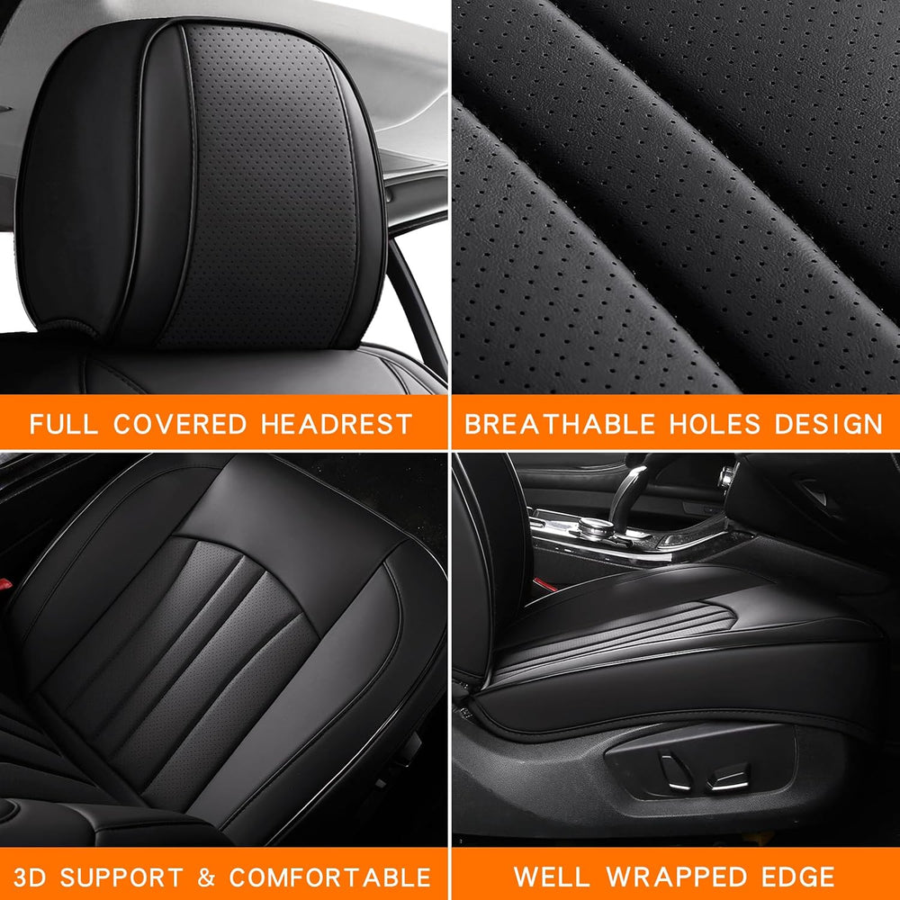 MINGBRON Front Car Seat Covers,Car Seat Protector Waterproof,Seat Covers Fron...