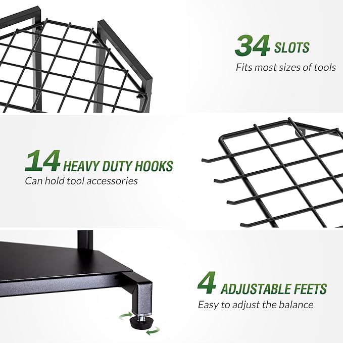 Garden Tool Organizer for Corner