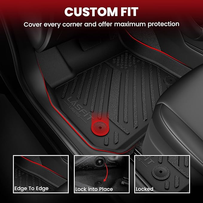 LASFIT Floor Mats for Toyota Prius 2016-2022 & Prius Prime 2017-2022, All
