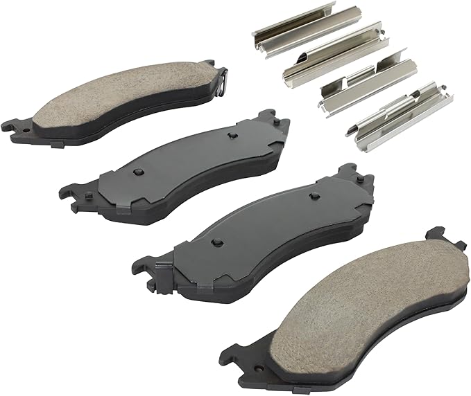 Premium Ceramic Front Brake Pads Compatible