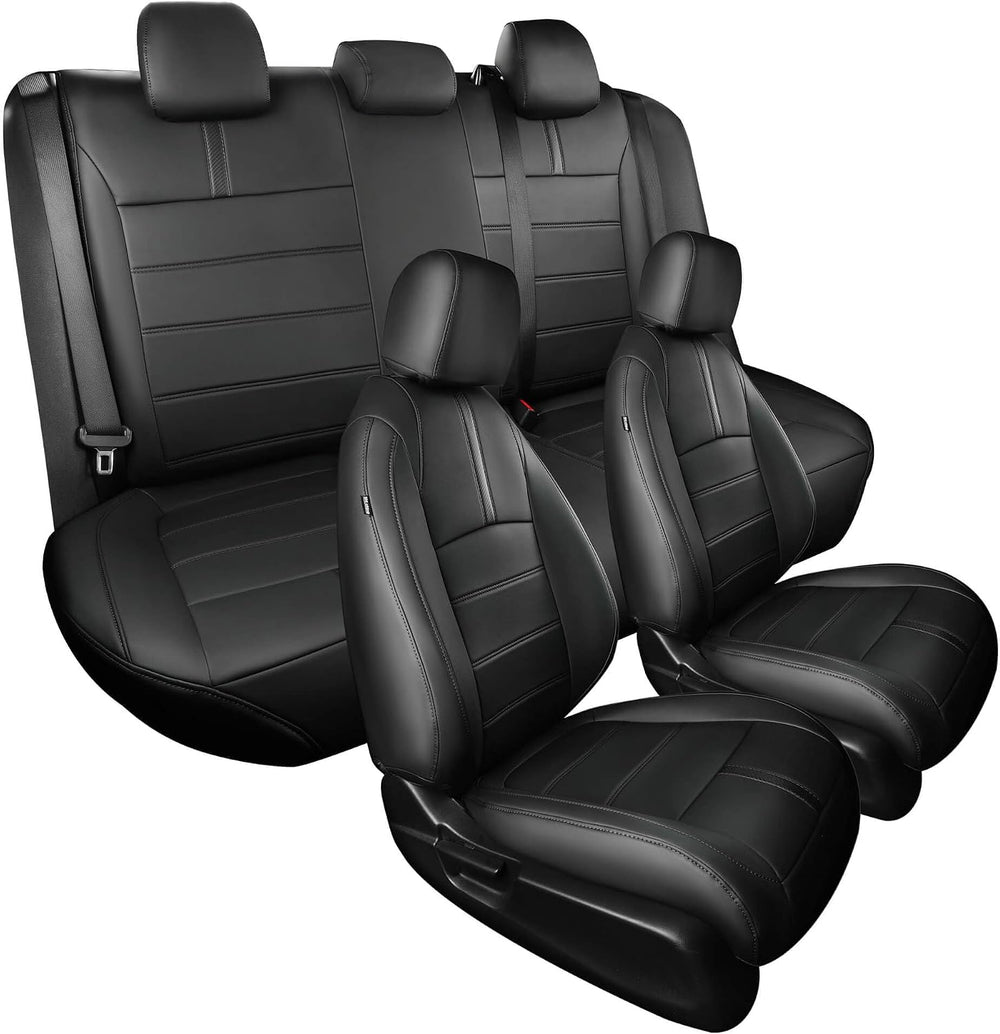 Leather Seat Covers for Honda Civic Sedan LX 2016-2021
