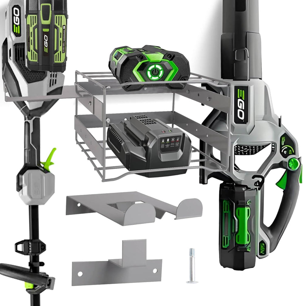 Power Tool Organizer Wall Mount - Heavy Duty Weed Eater Hanger for Garage Org...