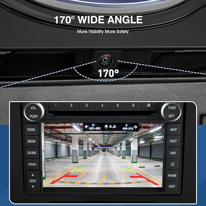 Rear View Backup Reverse Camera Fit